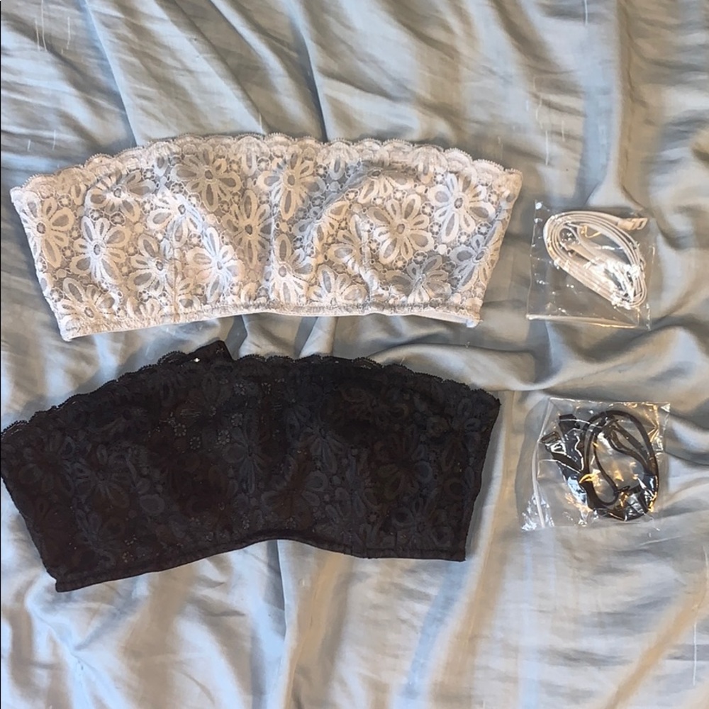 VS STRAPLESS BRALLETTE SET NWOT